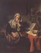 An old Woman asleep (mk33), Nicolaes maes